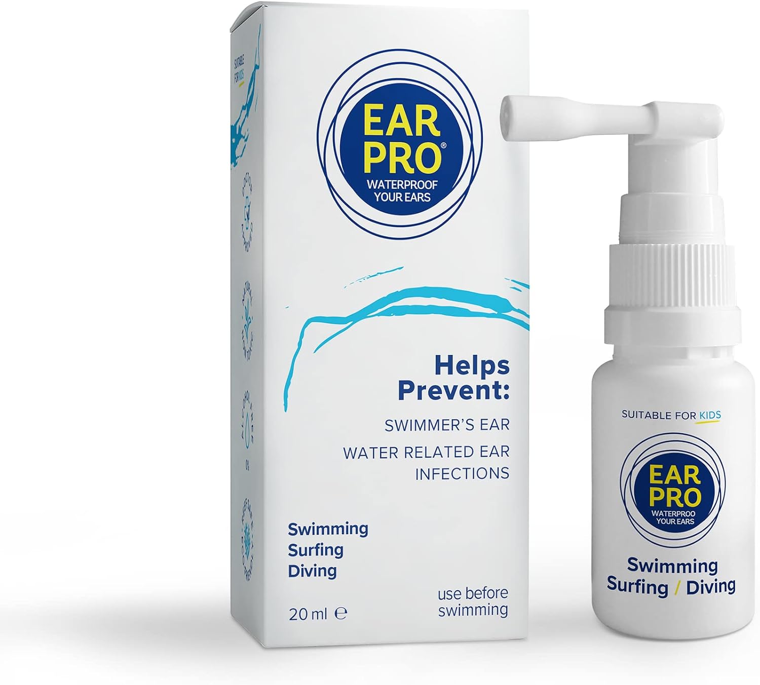 EarPro® Natürliches Ohrenspray für Kinder und Erwachsene