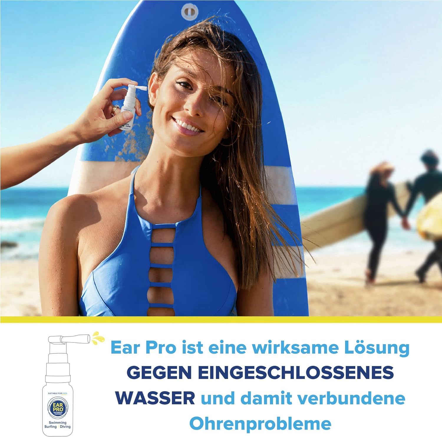 EarPro® Natürliches Ohrenspray für Kinder und Erwachsene